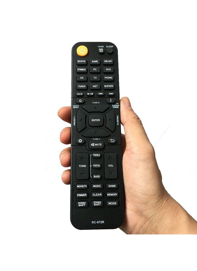 Kassionel - Replacement Remote Control For Onkyo Txds787 Txnr626 Rc972R Txnr696 Network Home Theater A V Receiver - Image 1