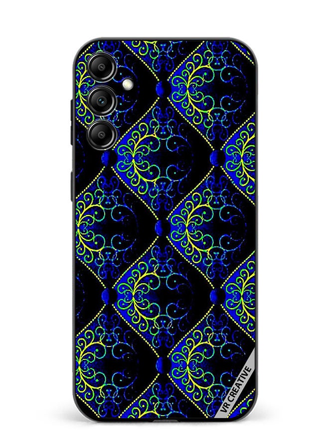 VR CREATIVE Protective Case Cover For Samsung Galaxy A14 5G/A14 Fractal Abstract Design Multicolour - Image 1