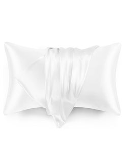 snooze Snooze, Satin Pillowcase for Hair and Skin, 48*70 cm, White  - Image 2