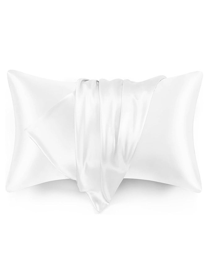snooze Snooze, Satin Pillowcase for Hair and Skin, 48*70 cm, White  - Image 2