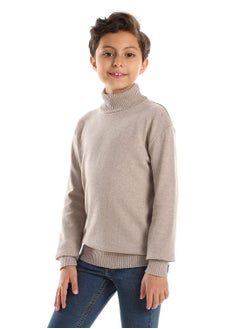 Caesar Boys Wool Pullover With  High Neck  - Image 2
