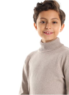 Caesar Boys Wool Pullover With  High Neck  - Image 3