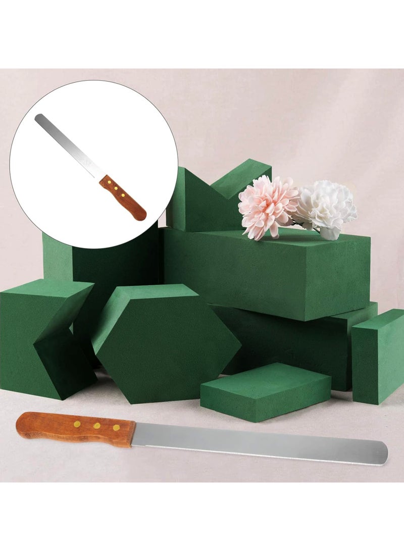 Professional Stainless Steel Cake and Pastry Knife with Wooden Handle – 36 cm  Straight Blade for Precision Slicing, Spreading, and Decorating – Ideal for Cakes, Pastries, Soft Bread, and Desserts - Image 2