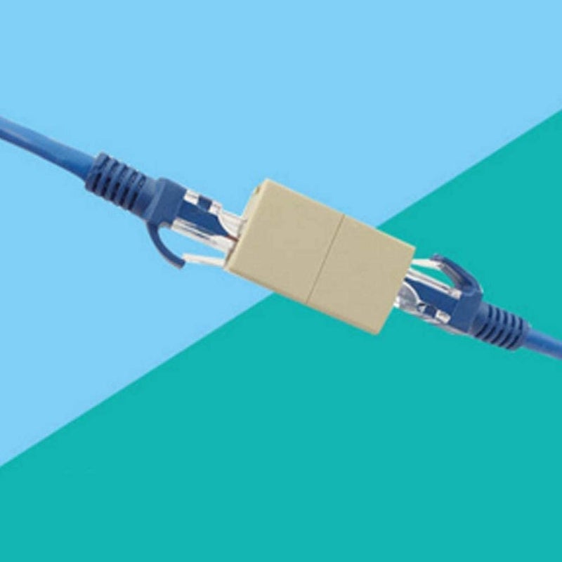 MVTECH Pack -75 RJ45 Coupler Cat7, Cat6 Cat5e RJ45 8P8C LAN Extension Jointer Extending the Ethernet Cables Female to Female Connector For Server, Router, Modem -White - Image 5