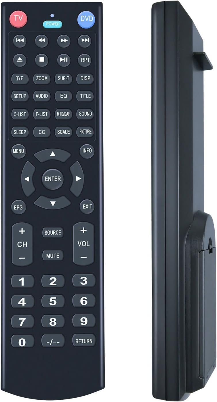 BOMAZ Replacement Remote Control for Jensen AudioVox TV JE1914 JE1913AC2 JE2414 JE2613 JE3215 JE4015 JE3914 JE4614 JE5015 JE5014 - Image 1