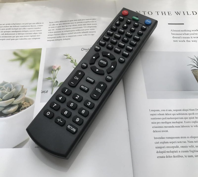BOMAZ Replacement Remote Control for Jensen AudioVox TV JE1914 JE1913AC2 JE2414 JE2613 JE3215 JE4015 JE3914 JE4614 JE5015 JE5014 - Image 2