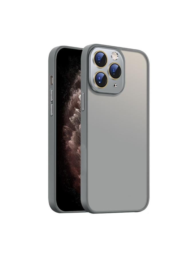 اس-توب جراب لهاتف iPhone 11 Pro Max، جراب هاتف نانو شبه شفاف بملمس الجلد المصقول - Image 1