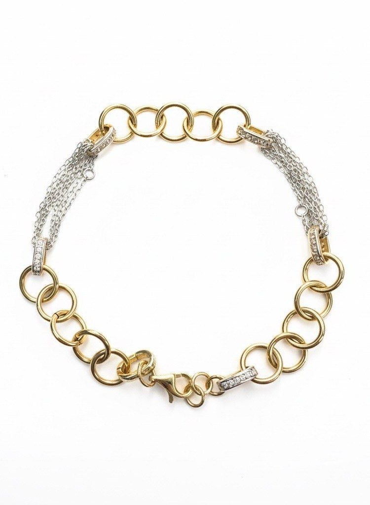 Ruby Art Gold 18K Pure Gold Bracelet for women  -  8.02 Gram - Image 1