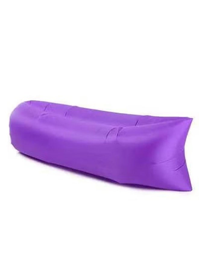 Outdoor portable inflatable waterproof beach air bed air bed sofa Inflatable Lounger Air Sofa Hammock for Outdoor, Travelling, Camping, Hiking, Picnic
