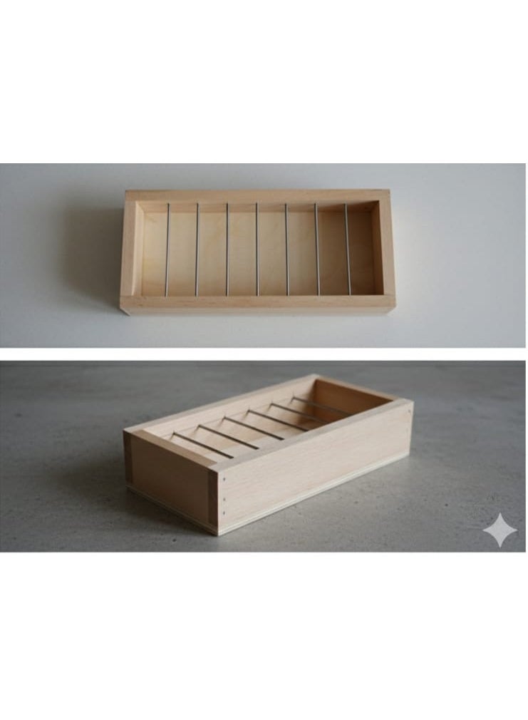 أكّالة طيور فاخرة من خشب الزان الطبيعي - تصميم مضاد للبكتيريا ومزود بقضبان حماية لمنع الهدر - Image 2