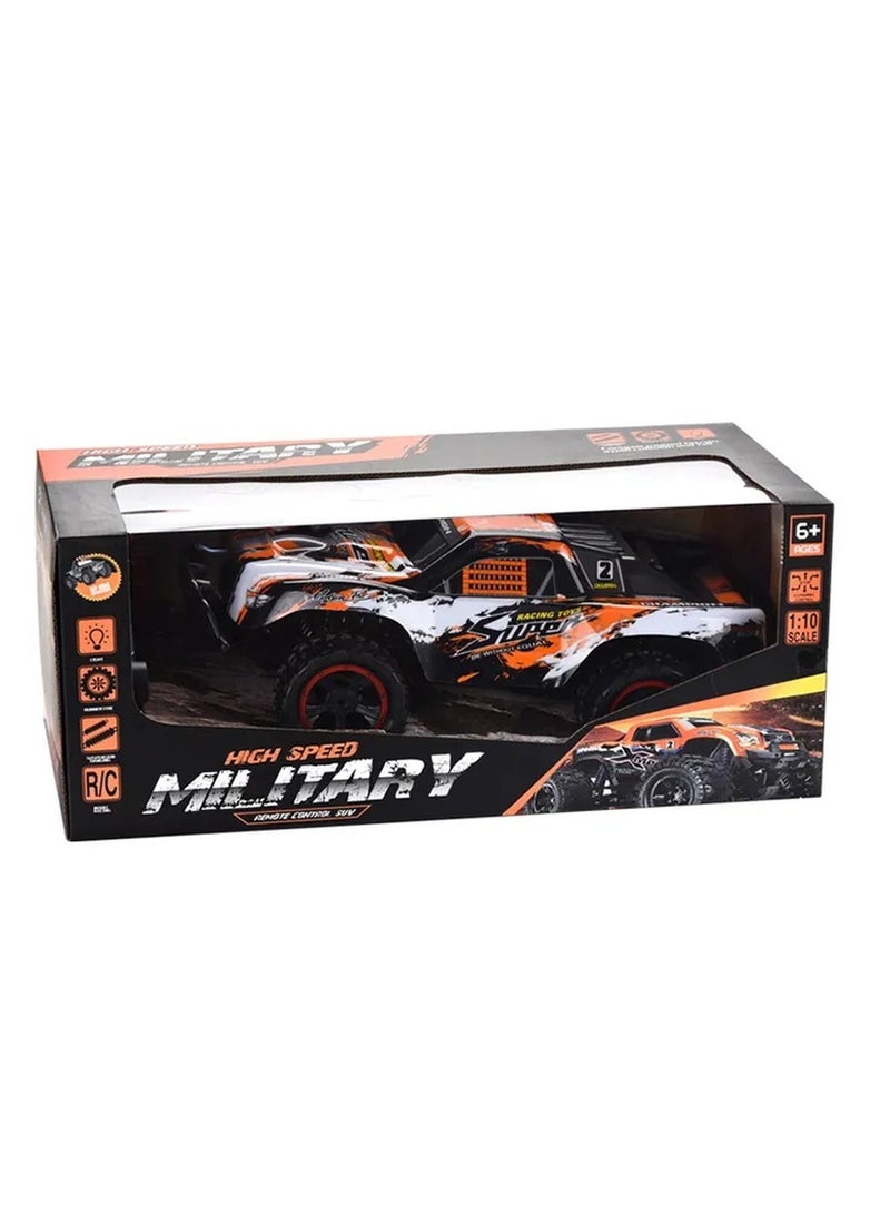 High Speed Military SUV Car 1:10 with Remote Control - AJ15-1B