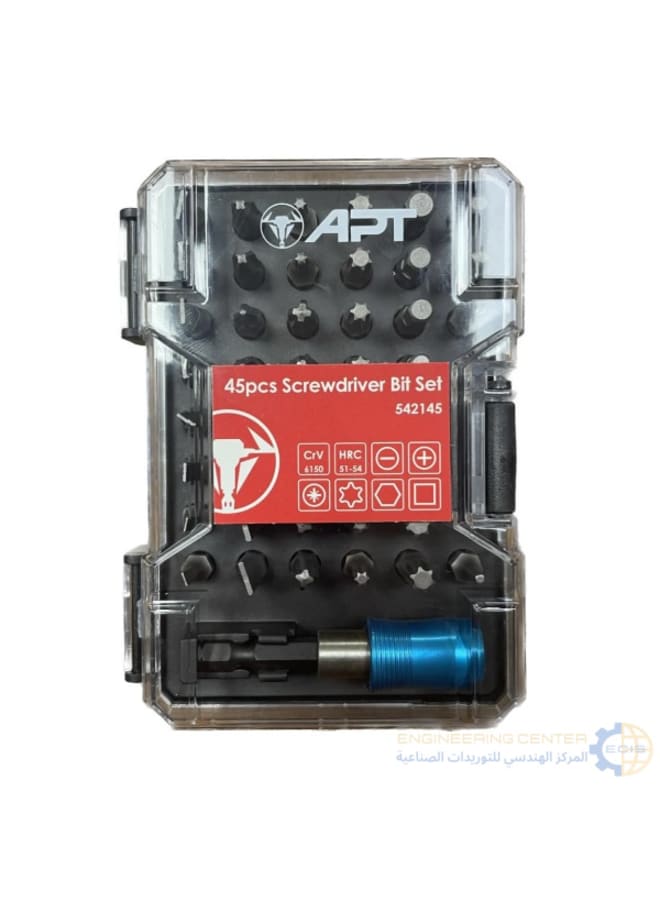 APT 45-Piece Screwdriver Bit Set
