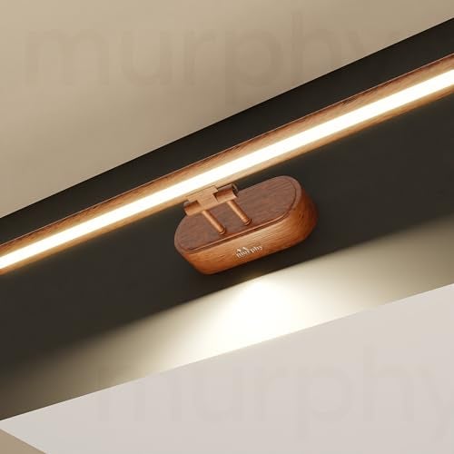 Murphy 12W 3-in-1 Color Chnaging Wooden Finish LED Mirror Picture Wall Light,Bathroom Vanity Led Mirror Light with 2 Year Warranty (Cool White/Warm White/Natural White)-Pack of 2 - Image 1