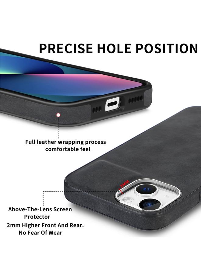 اس-توب جراب لهاتف iPhone 13 مصنوع من مادة TPU المقاومة للصدمات وملمس الجلد - Image 3