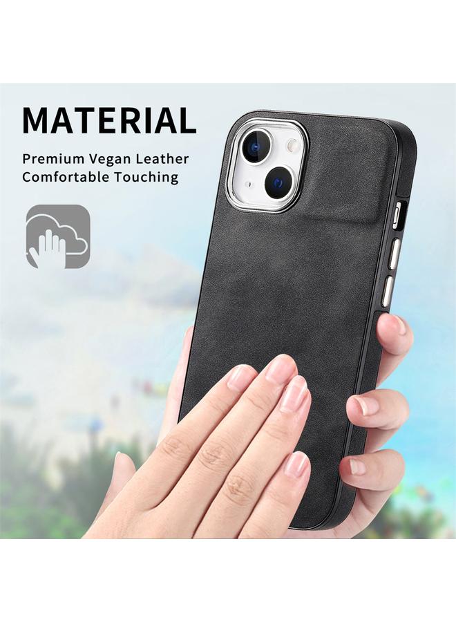 اس-توب جراب لهاتف iPhone 13 مصنوع من مادة TPU المقاومة للصدمات وملمس الجلد - Image 4