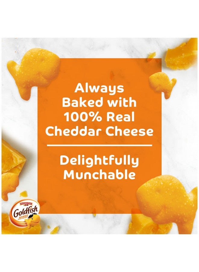 Pepperidge Farm Goldfish Cheddar Cheese Crackers, Baked Snack Crackers, 6.6 Oz Bag - Image 4