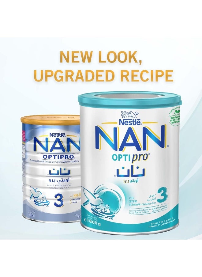 Nan Optipro Formula Milk Stage 3 1800g  - Image 2
