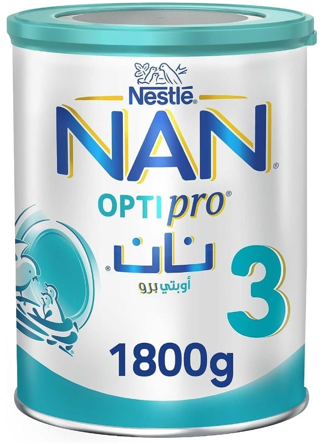 Nan Optipro Formula Milk Stage 3 1800g  - Image 1