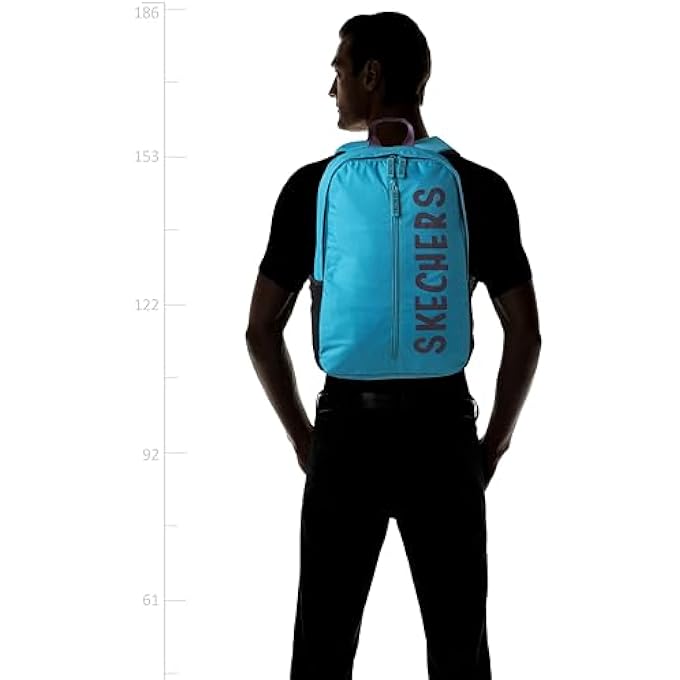 SKECHERS حقيبة ظهر غير محددة الجنس بجيبين عشوائية - Image 3