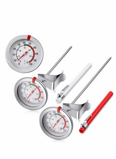 SYOSI Deep Fry Thermometer,Stainless Steel Thermometer Instant Read 2 ...