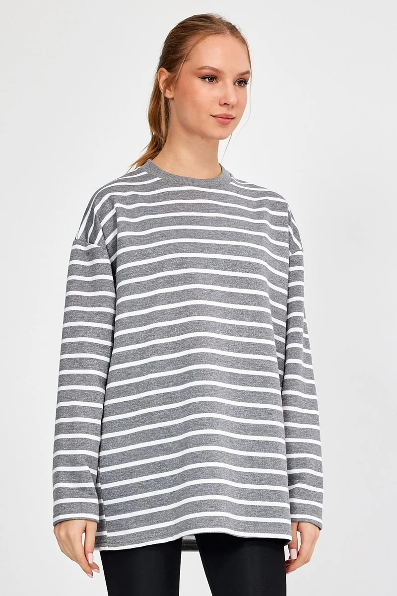 Alexander Gardi Alexandergardi Striped Oversize Sweatshirt (B23-00158)