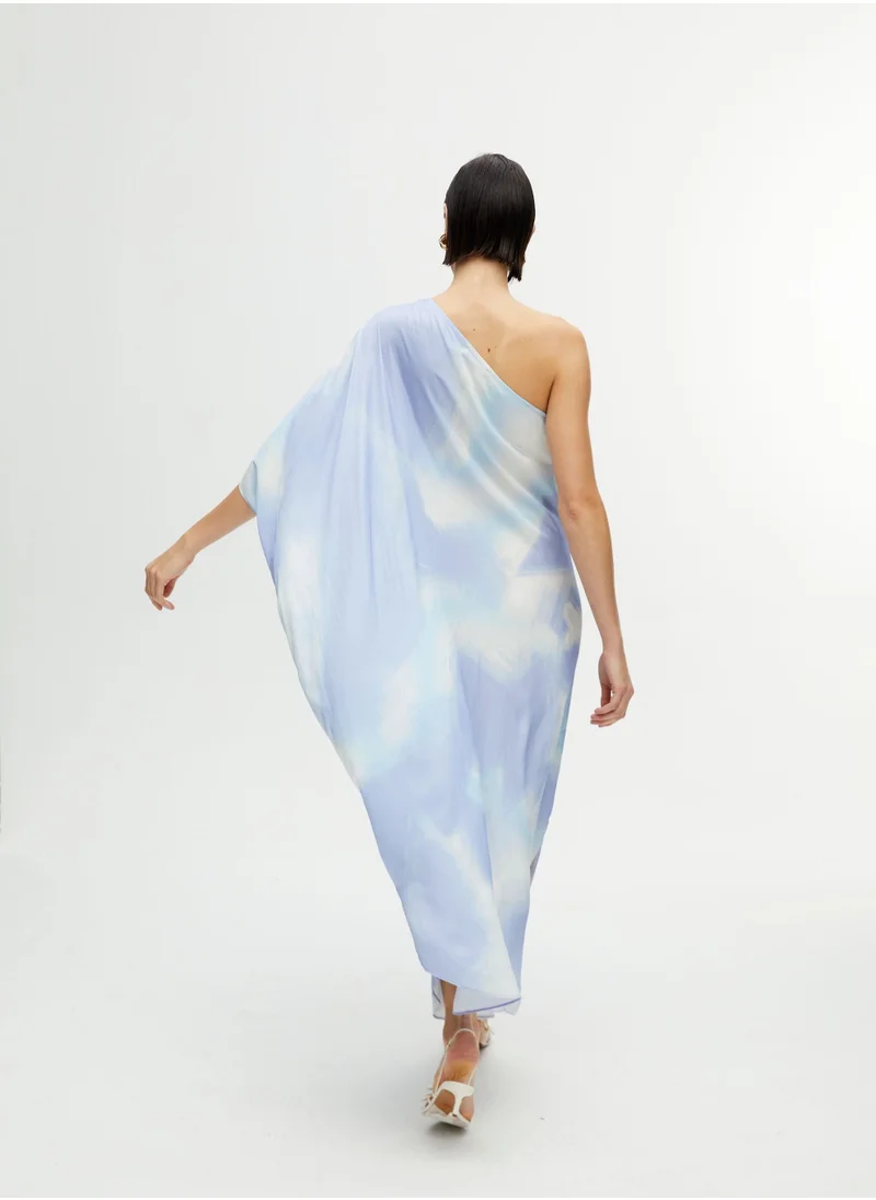 Nocturne One Sleeve Flowy Dress