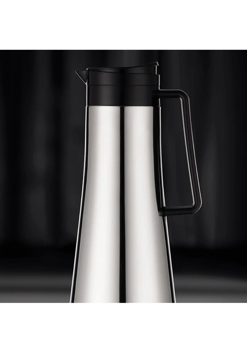 bodum Bistro Thermo Jug Stainless Steel 1.1L / 37Oz -for Keep Hot And Cold, Teapot, coffeepot, 11189-16B-1 (Shiny) - Image 3
