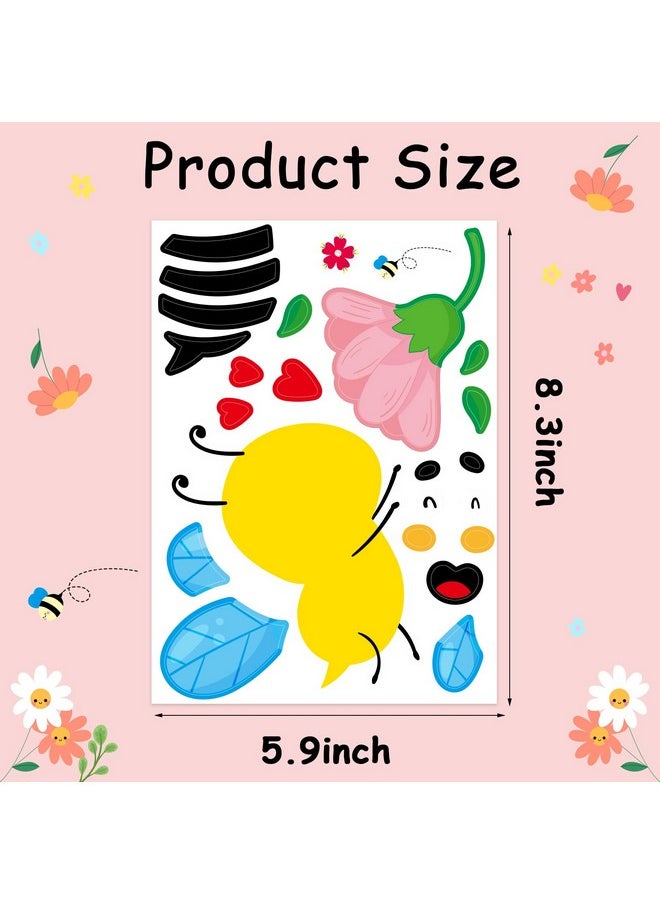 Make Your Own Honey Bee Stickers 36 Pack Spring Summer Make A Face Diy Stickers For Kids Bee Mine Bumble Bees Party Favors Gifts Creativity Crafts Fairy For Baby Shower Birthday School Rewards - pzsku/Z2B7AB28E6B94A2A0314DZ/45/_/1692170768/4d8e9412-ca45-4219-ad24-eb320101f590