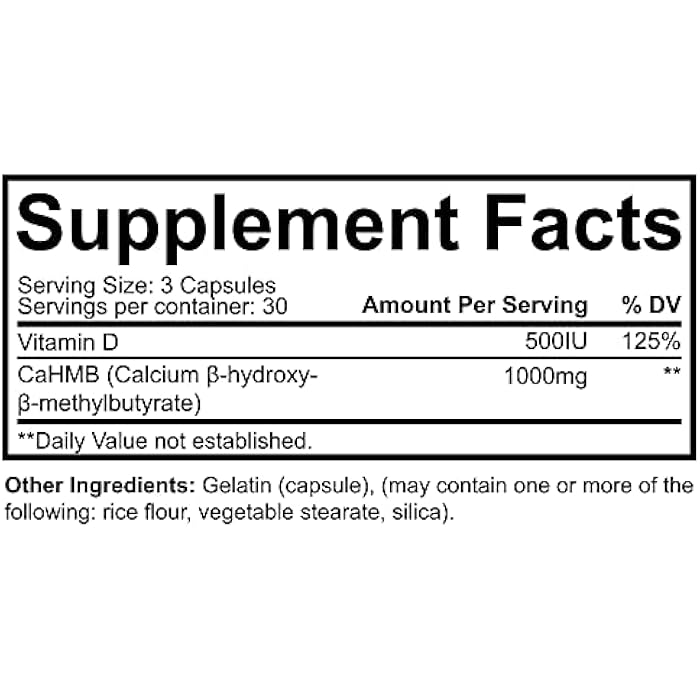 NutraKey HMB Capsules, 90 Count - Image 4