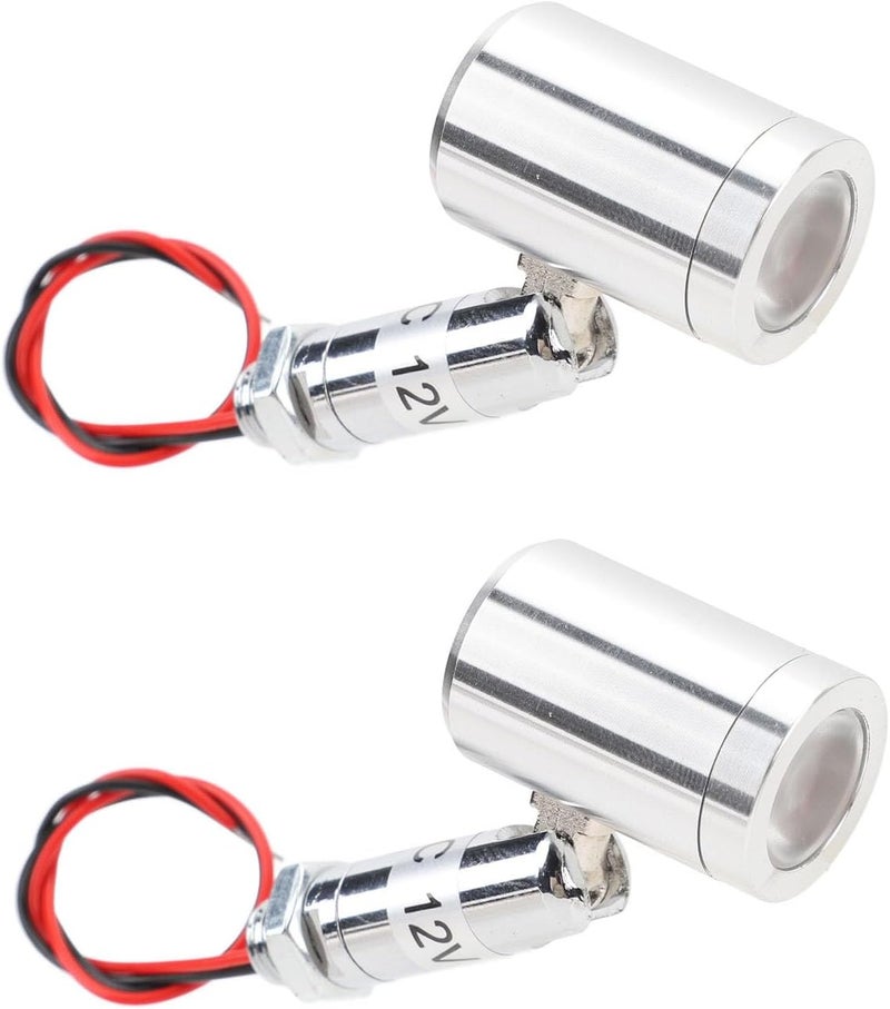 Jewellery Showcase Spotlight Modern Minimalist 1W Mini Display Light, 2 Pcs for Room Decoration (White Light) - Image 3