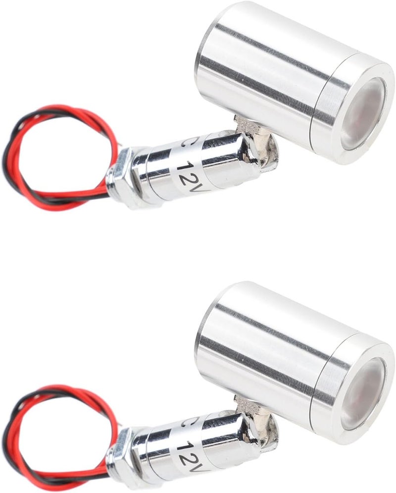 Jewellery Showcase Spotlight Modern Minimalist 1W Mini Display Light, 2 Pcs for Room Decoration (White Light) - Image 1