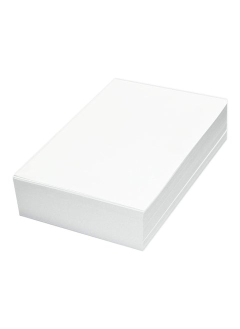 FIS Executive Laid Bond Paper, 500 Sheets, 100 gsm, White Color, A4 Size - FSPALD100WH
