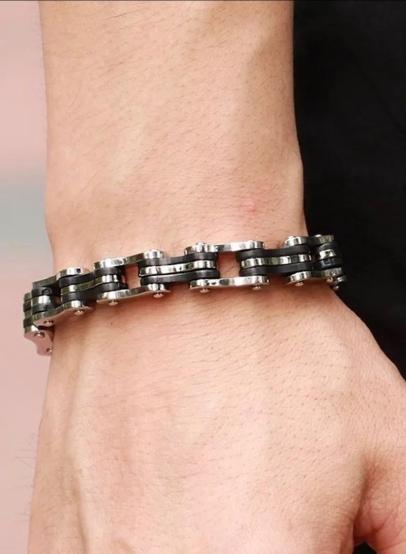 جوليري إيفريداي اسوارة رجالية رائعة من الاستانلس ستيل المقاوم للصدأ - Image 1