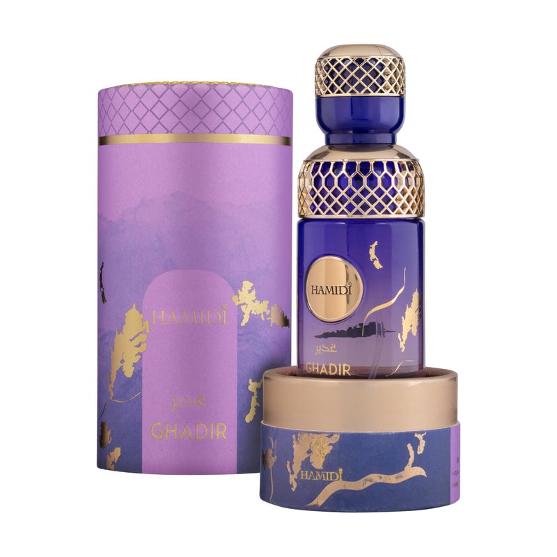 Hamidi Ghadir Eau de Parfum For Her 100ml, Perfume for Women, Long-Lasting, Fruity Floral Fragrance, Passion Fruit, Sweet Caramel, Jasmine & Amber - Image 2