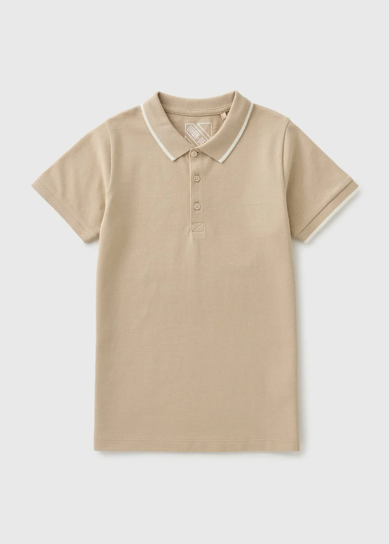 Matalan Boys Stone Casual Polo T-Shirt