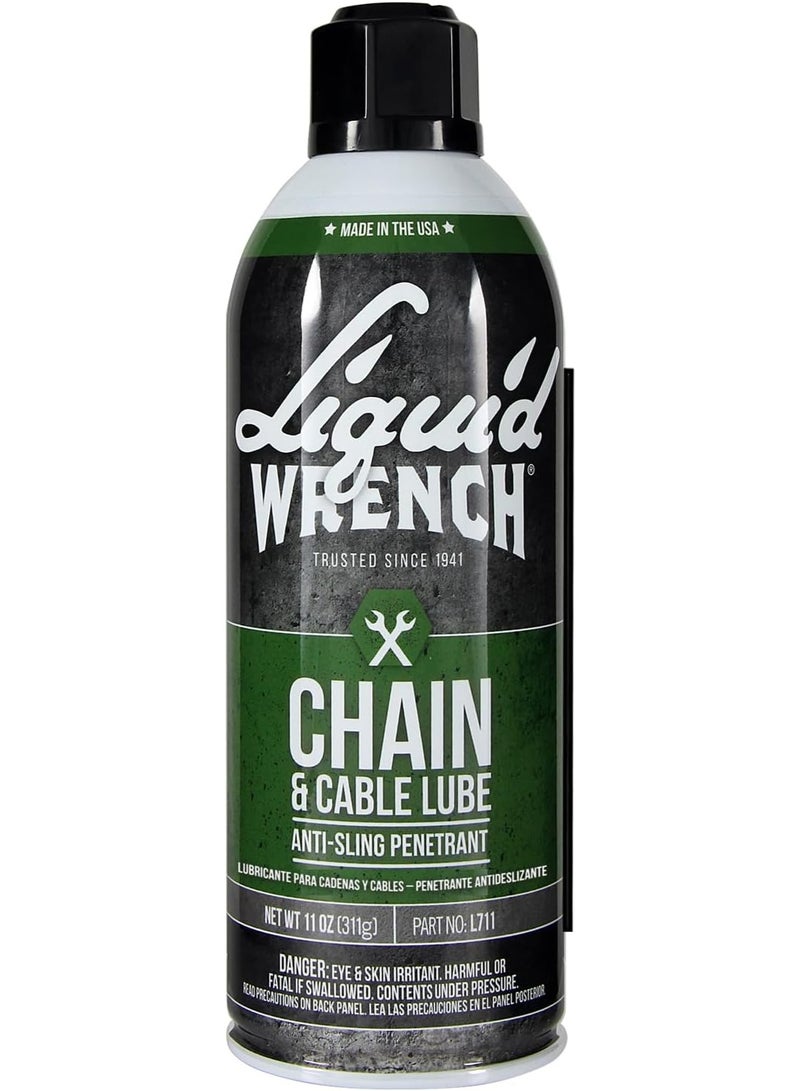 LIQUID WRENCH Chain & Cable Lube Anti Sling Penetrant 311G - Image 1