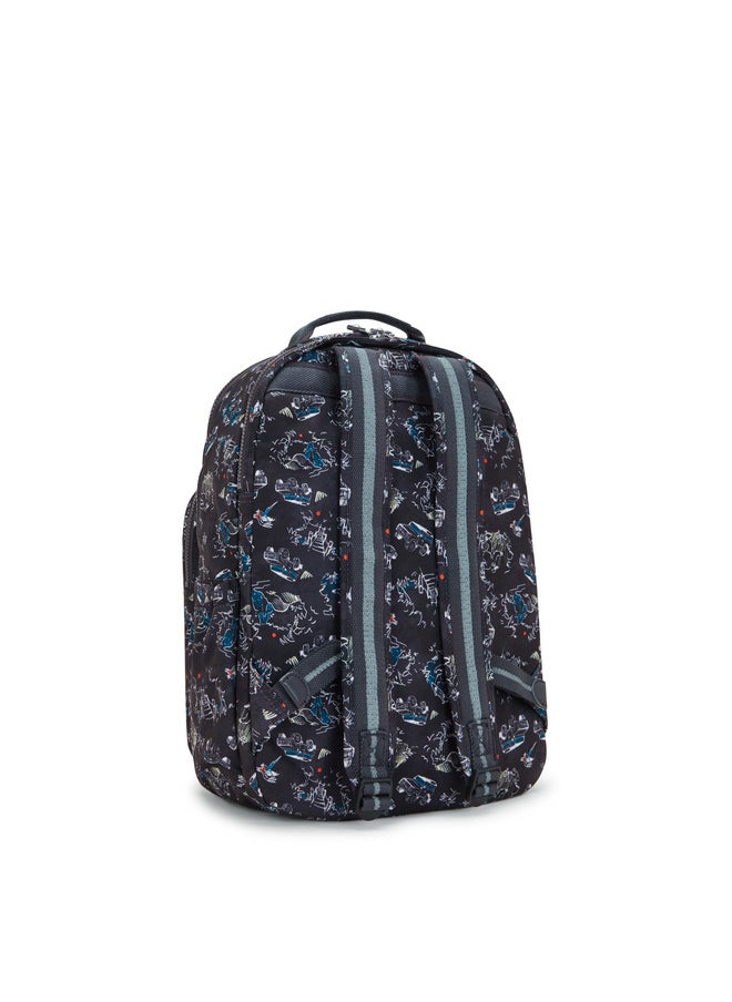 kipling Seoul Lap Jungle Fun Race Large Backpack  - Image 2