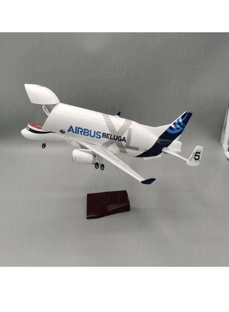 general New Beluga 1:150 42cmA330-600ST Super Beluga transport aircraft model aviation to send plane model enthusiasts, collectors gifts - Image 2