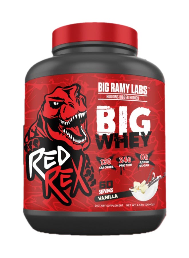 RED REX Big Whey Vanilla4.5Lb