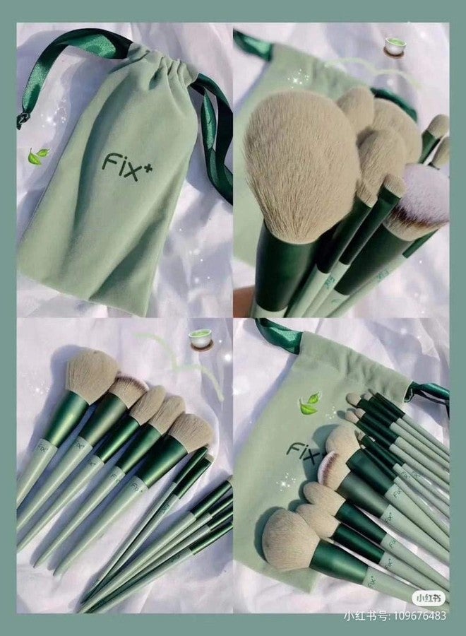 Authentic Store Makeup Brushes Fix+ - Combo of 13 Brushes for Beginner and Professionals - Image 4