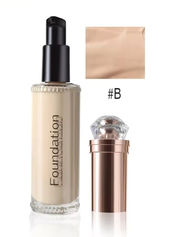 ME NOW High Performance Foundation | Water-Resistant | Medium to Buildable Coverage | Lightweight | Easy to Blend (Medium) - Image 4