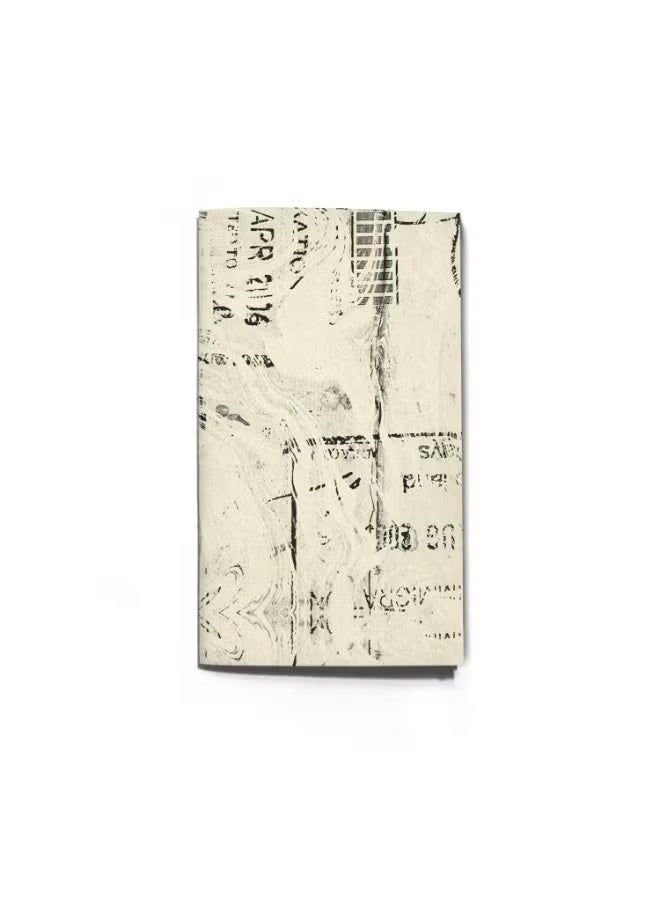 InkJection passport size Notebook & sketchbook, scratches design - Image 1