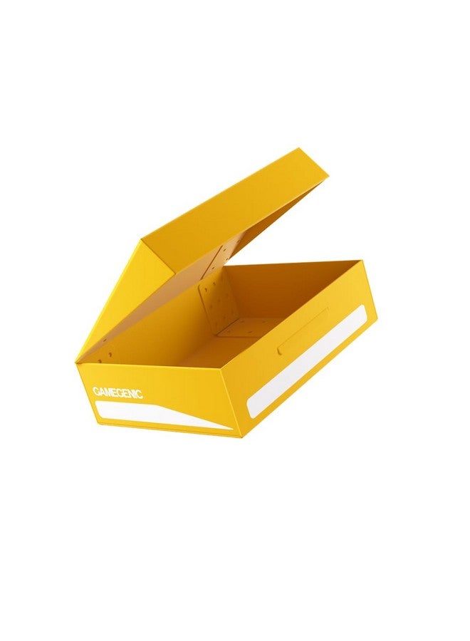 Gamegenic Token Holder - Protect and Store Game Tokens - Durable Storage Box for Tokens, Dice, Cards and Other Game Accessories - Compatible with Board Games, LCG and TCGs - Yellow Color - Made by Gamegenic  - Image 3