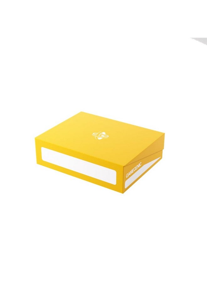Gamegenic Token Holder - Protect and Store Game Tokens - Durable Storage Box for Tokens, Dice, Cards and Other Game Accessories - Compatible with Board Games, LCG and TCGs - Yellow Color - Made by Gamegenic  - Image 1