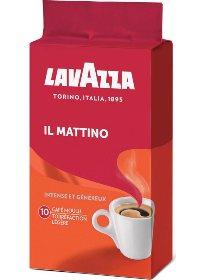 لافازا قهوة مطحونة، إسبريسو، إل ماتينو، من لافاتزا، عبوة 250 جرام من القهوة المطحونة. - Image 4