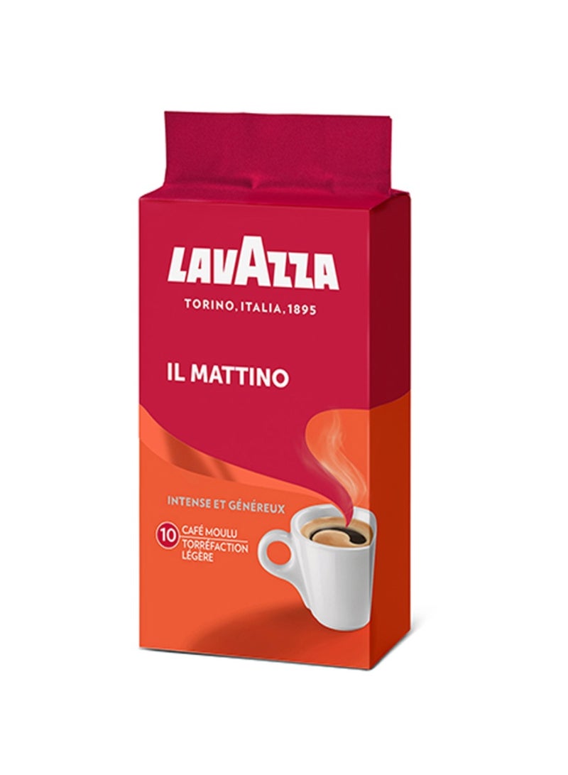 لافازا قهوة مطحونة، إسبريسو، إل ماتينو، من لافاتزا، عبوة 250 جرام من القهوة المطحونة. - Image 3