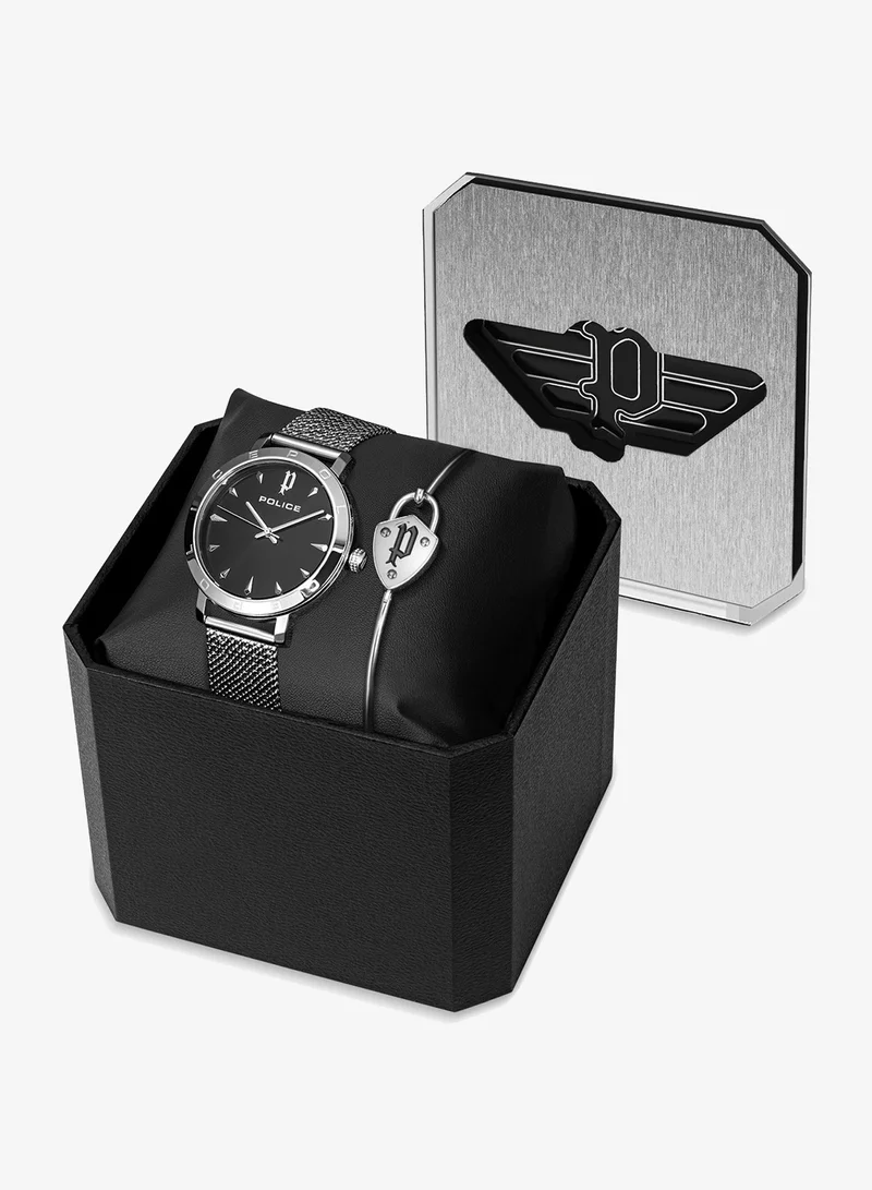 بوليس Police Watch & Bracelet Gift Set for Women