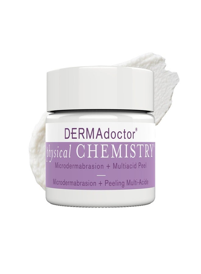 DERMAdoctor Physical Chemistry Dermatologist Formulated Microdermabrasion Facial Scrub + Multiacid Peel with AHA and BHA, Brightening, Smoothing, Pore Minimizer for face - 1.7 oz - Image 1