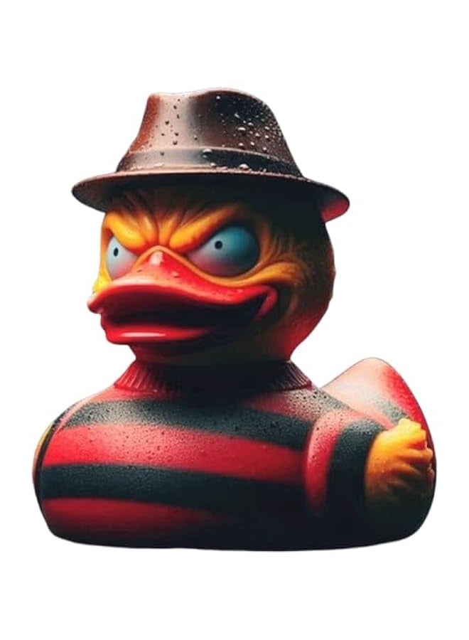 Classic Horror Character Ducks, Handmade Horror Figures - 3D  Ducks for Spooky Home, Desk, Car Ornaments  Decor Accessories (C) - Image 1