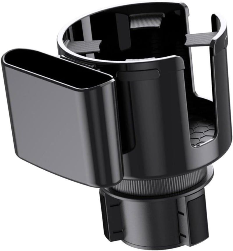 Plastic Car Cup Organizer Holder, Multifunctional Beverage and Water Bottle Holder for Car Interior, Compact Storage Stand for Coffee Cups and Drinks - Image 1